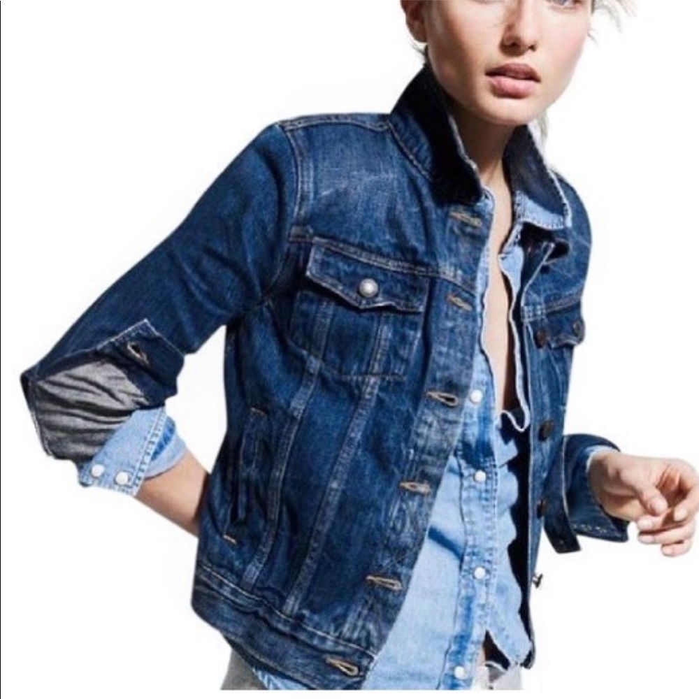 J.Crew Distressed Denim Jacket - Picture 4 of 12
